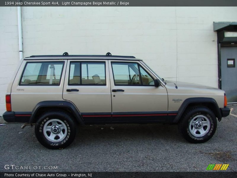 Light Champagne Beige Metallic / Beige 1994 Jeep Cherokee Sport 4x4