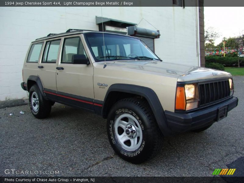 Light Champagne Beige Metallic / Beige 1994 Jeep Cherokee Sport 4x4