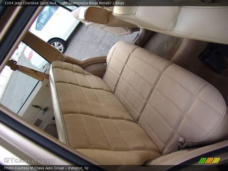 Light Champagne Beige Metallic / Beige 1994 Jeep Cherokee Sport 4x4