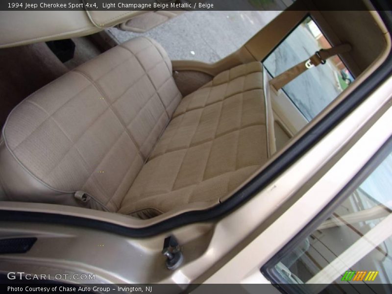 Light Champagne Beige Metallic / Beige 1994 Jeep Cherokee Sport 4x4
