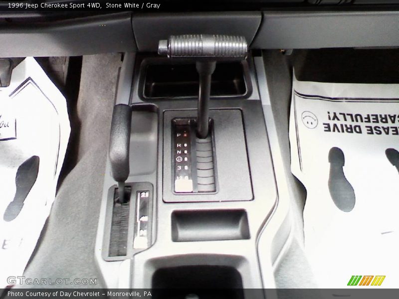 Stone White / Gray 1996 Jeep Cherokee Sport 4WD
