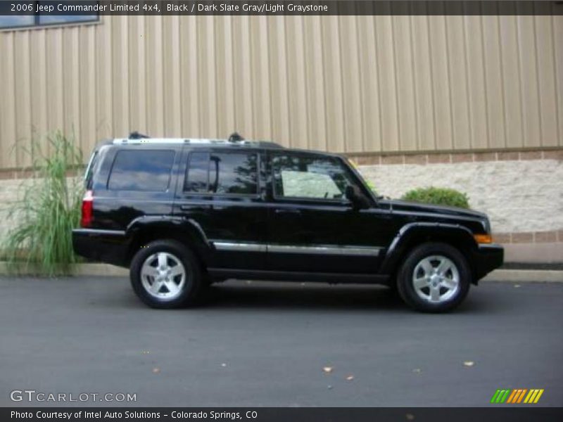 Black / Dark Slate Gray/Light Graystone 2006 Jeep Commander Limited 4x4