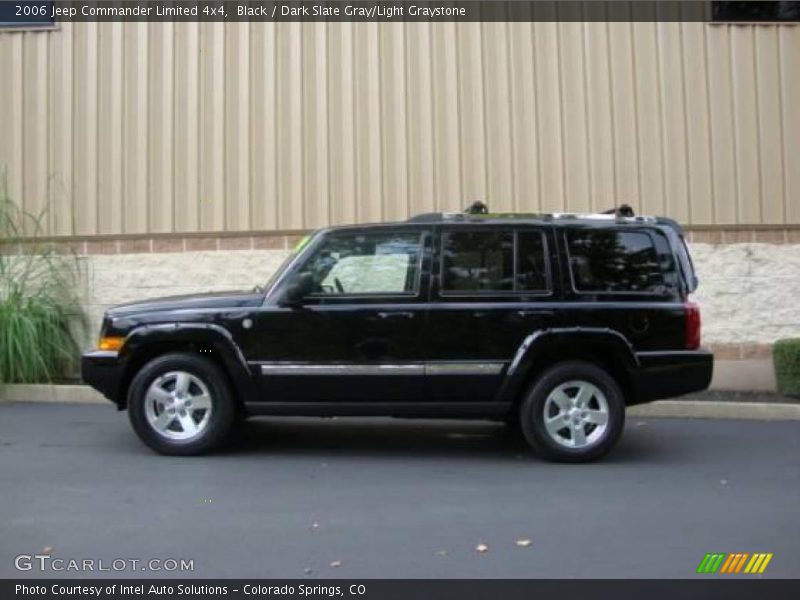Black / Dark Slate Gray/Light Graystone 2006 Jeep Commander Limited 4x4