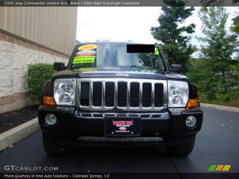 Black / Dark Slate Gray/Light Graystone 2006 Jeep Commander Limited 4x4