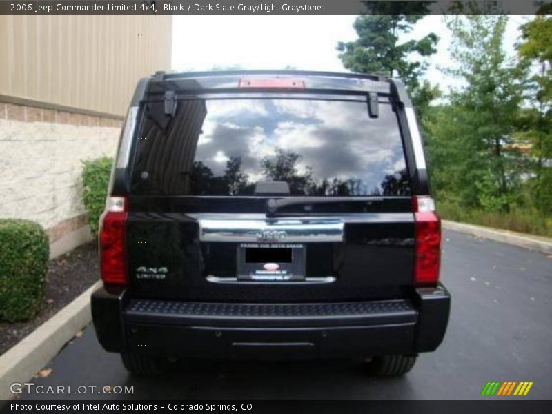 Black / Dark Slate Gray/Light Graystone 2006 Jeep Commander Limited 4x4