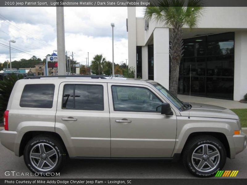 Light Sandstone Metallic / Dark Slate Gray/Pebble Beige 2010 Jeep Patriot Sport