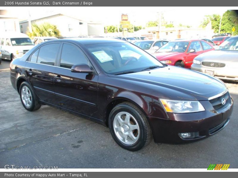 Dark Cinnamon / Beige 2006 Hyundai Sonata GLS