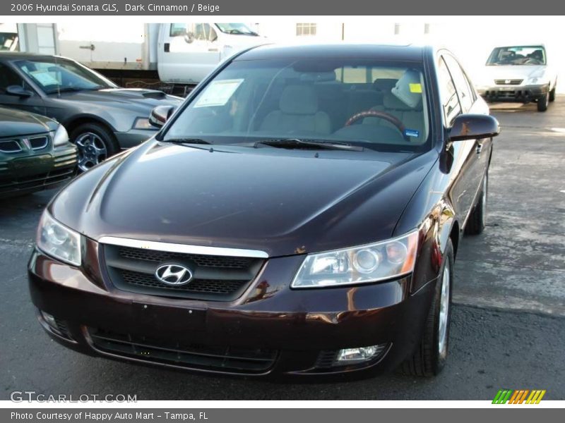 Dark Cinnamon / Beige 2006 Hyundai Sonata GLS