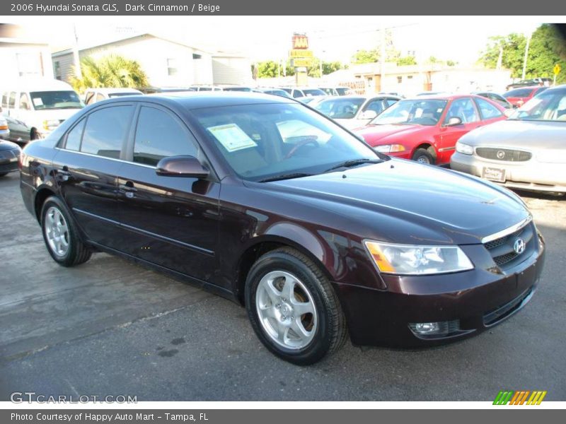 Dark Cinnamon / Beige 2006 Hyundai Sonata GLS