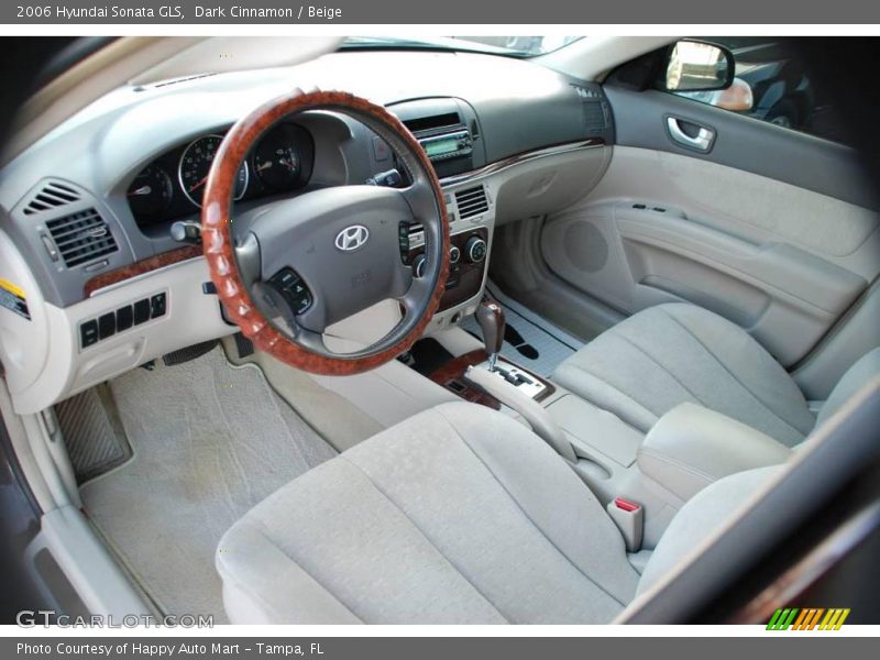 Dark Cinnamon / Beige 2006 Hyundai Sonata GLS