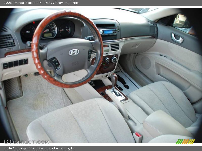 Dark Cinnamon / Beige 2006 Hyundai Sonata GLS