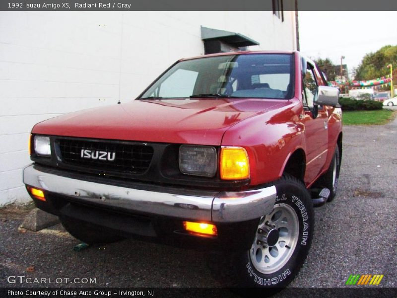 Radiant Red / Gray 1992 Isuzu Amigo XS