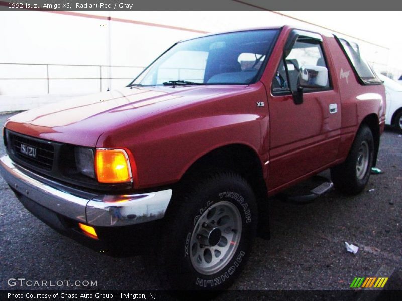 Radiant Red / Gray 1992 Isuzu Amigo XS