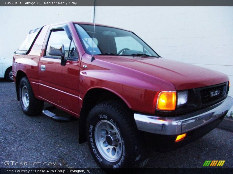Radiant Red / Gray 1992 Isuzu Amigo XS