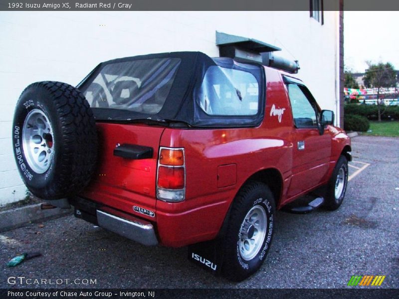 Radiant Red / Gray 1992 Isuzu Amigo XS