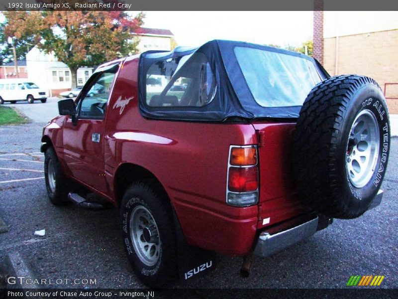 Radiant Red / Gray 1992 Isuzu Amigo XS
