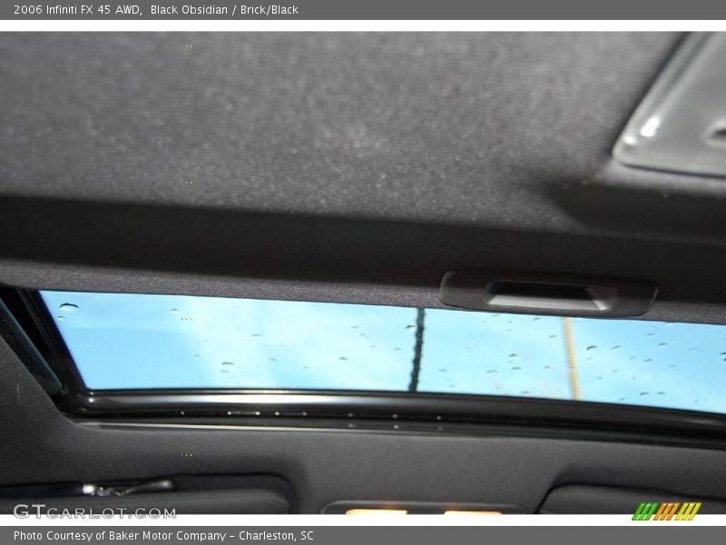 Black Obsidian / Brick/Black 2006 Infiniti FX 45 AWD