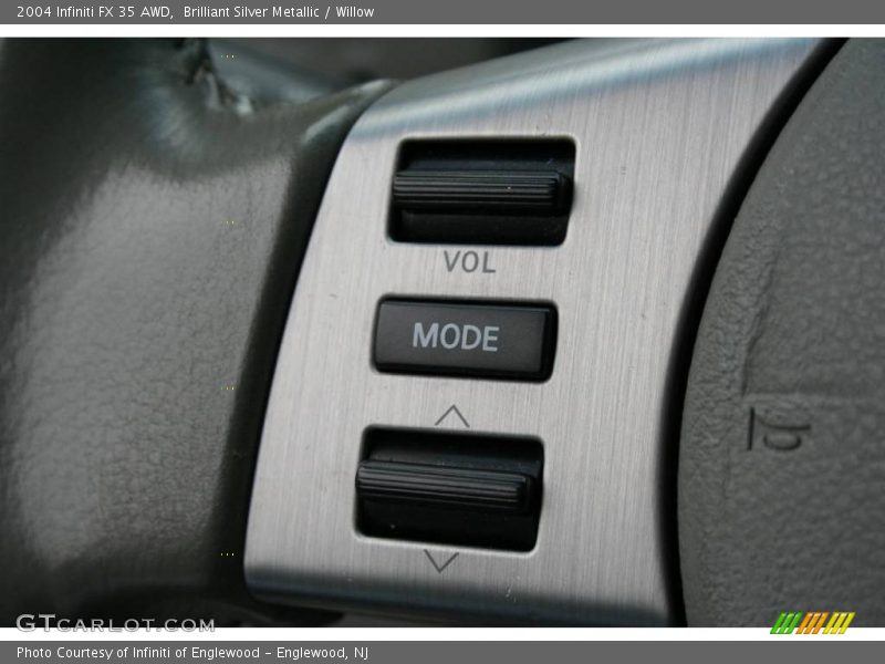 Brilliant Silver Metallic / Willow 2004 Infiniti FX 35 AWD