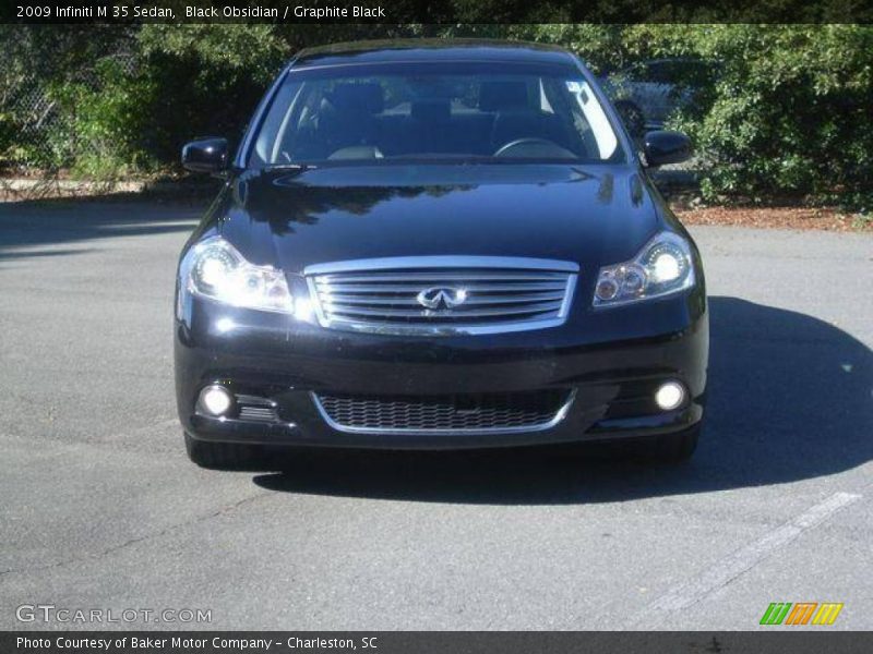 Black Obsidian / Graphite Black 2009 Infiniti M 35 Sedan