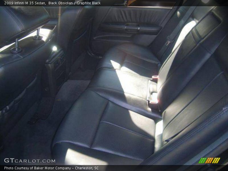Black Obsidian / Graphite Black 2009 Infiniti M 35 Sedan