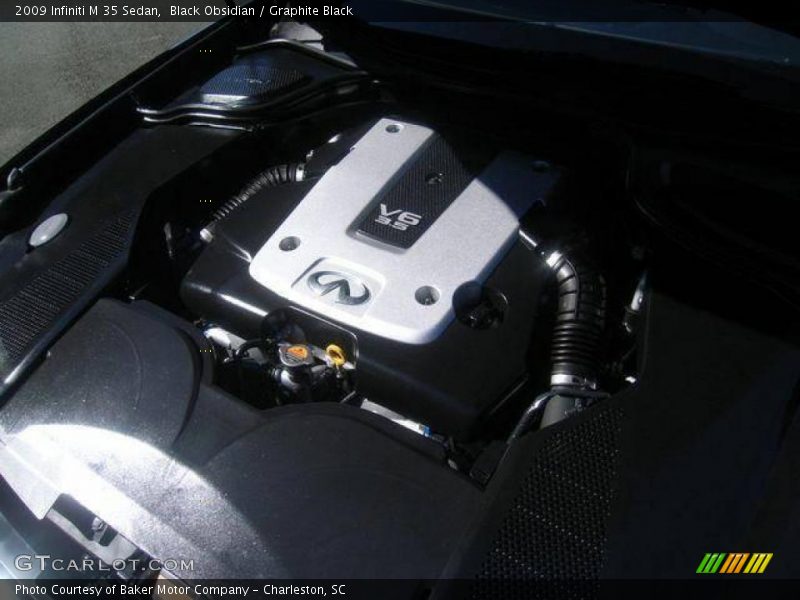 Black Obsidian / Graphite Black 2009 Infiniti M 35 Sedan
