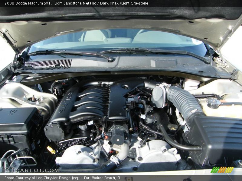 Light Sandstone Metallic / Dark Khaki/Light Graystone 2008 Dodge Magnum SXT