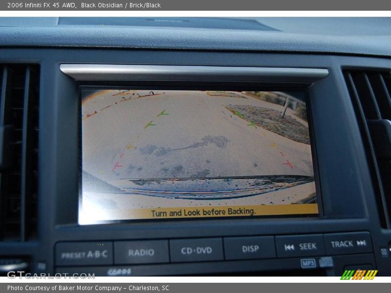 Black Obsidian / Brick/Black 2006 Infiniti FX 45 AWD
