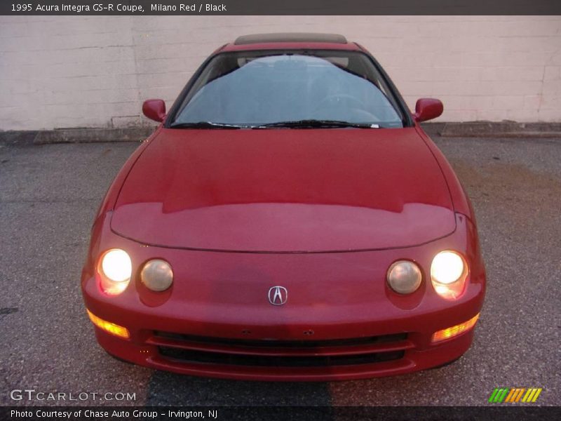 Milano Red / Black 1995 Acura Integra GS-R Coupe