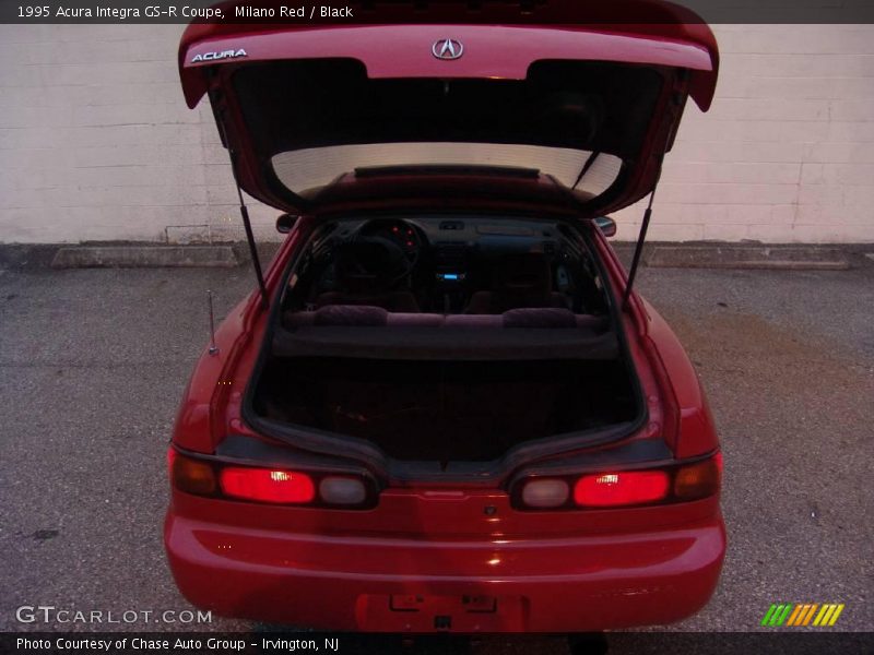 Milano Red / Black 1995 Acura Integra GS-R Coupe