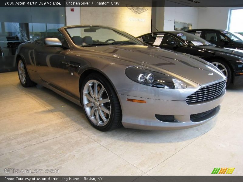 Tungsten Silver / Phantom Gray 2006 Aston Martin DB9 Volante