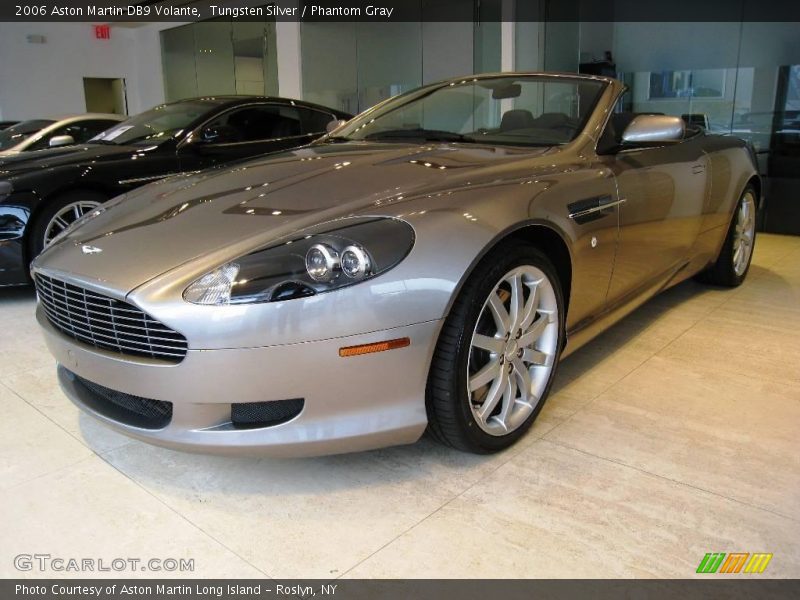 Tungsten Silver / Phantom Gray 2006 Aston Martin DB9 Volante