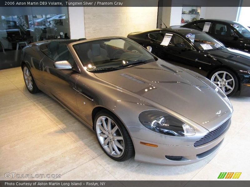 Tungsten Silver / Phantom Gray 2006 Aston Martin DB9 Volante