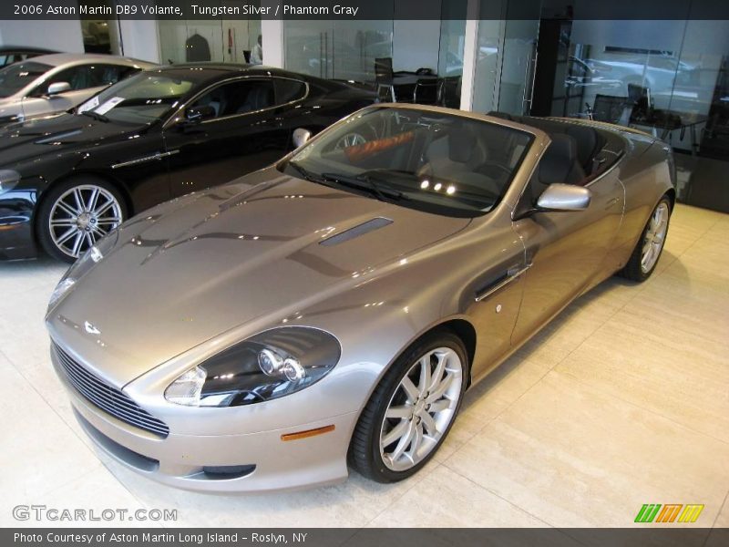 Tungsten Silver / Phantom Gray 2006 Aston Martin DB9 Volante