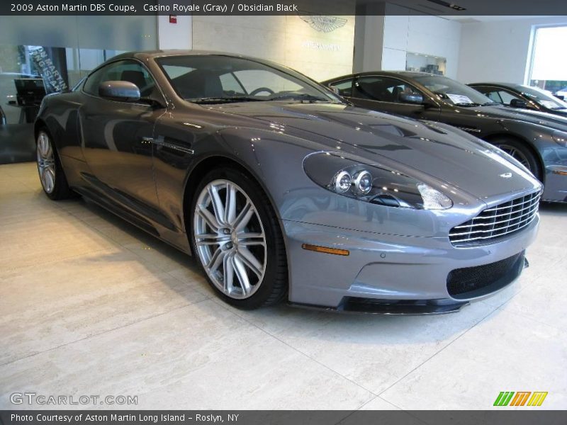 Casino Royale (Gray) / Obsidian Black 2009 Aston Martin DBS Coupe