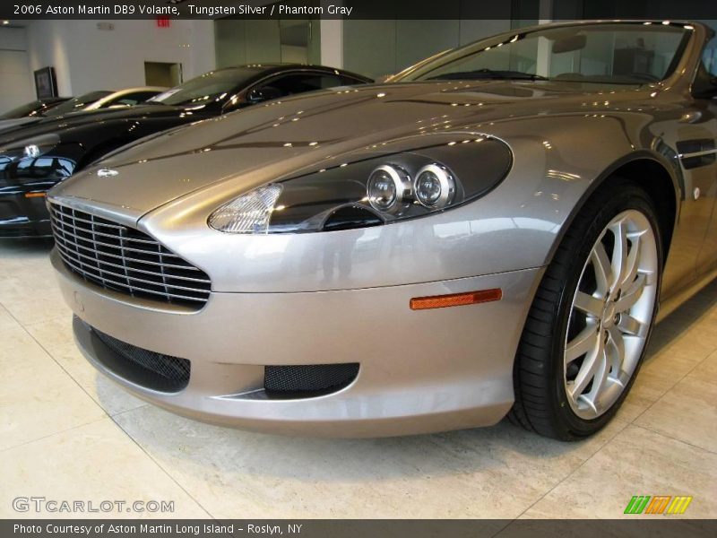 Tungsten Silver / Phantom Gray 2006 Aston Martin DB9 Volante