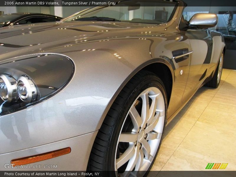 Tungsten Silver / Phantom Gray 2006 Aston Martin DB9 Volante