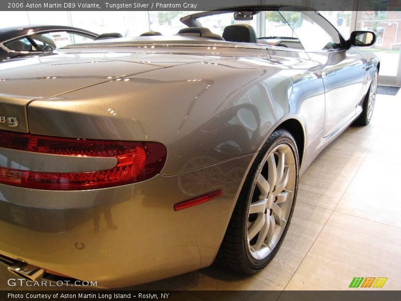 Tungsten Silver / Phantom Gray 2006 Aston Martin DB9 Volante