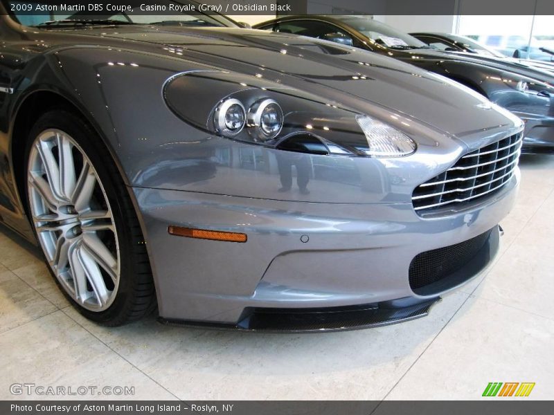 Casino Royale (Gray) / Obsidian Black 2009 Aston Martin DBS Coupe