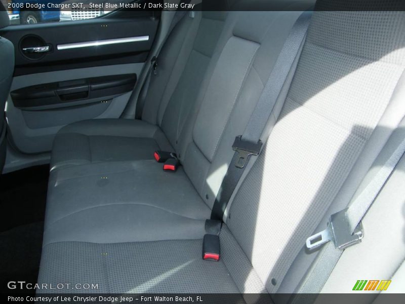 Steel Blue Metallic / Dark Slate Gray 2008 Dodge Charger SXT