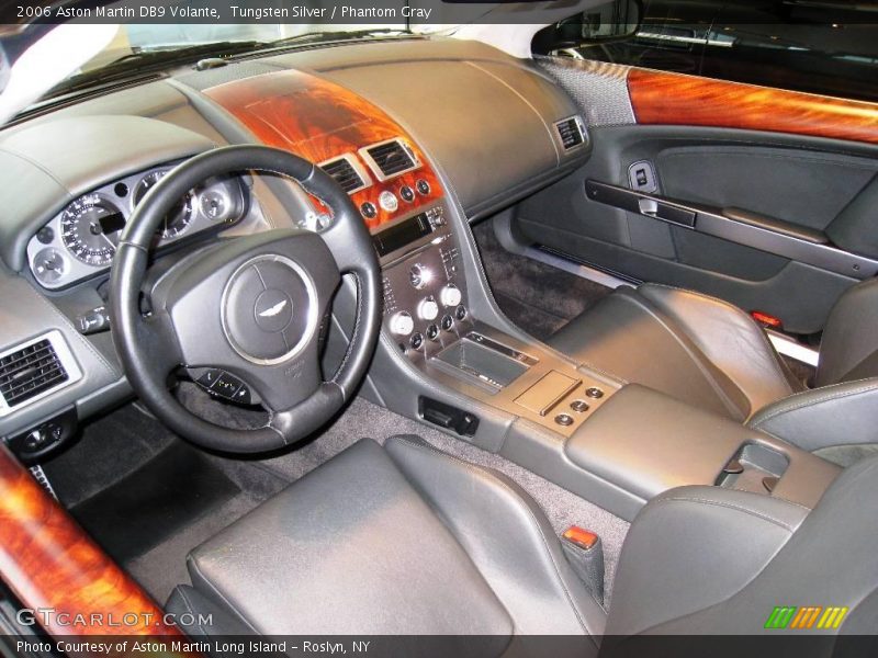 Tungsten Silver / Phantom Gray 2006 Aston Martin DB9 Volante