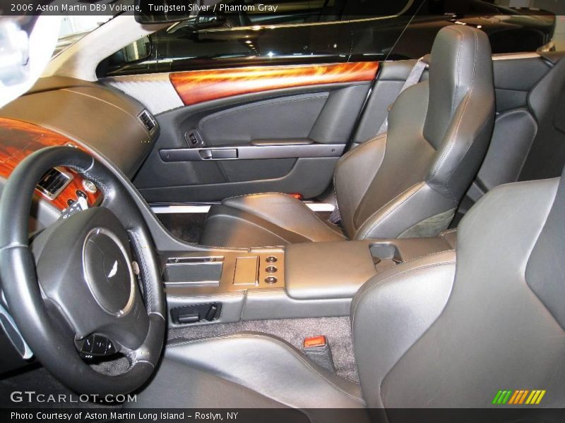 Tungsten Silver / Phantom Gray 2006 Aston Martin DB9 Volante