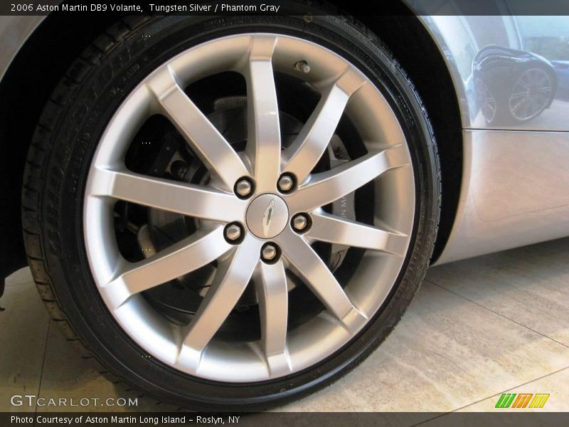 Tungsten Silver / Phantom Gray 2006 Aston Martin DB9 Volante