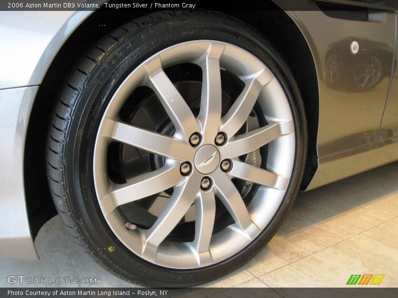 Tungsten Silver / Phantom Gray 2006 Aston Martin DB9 Volante