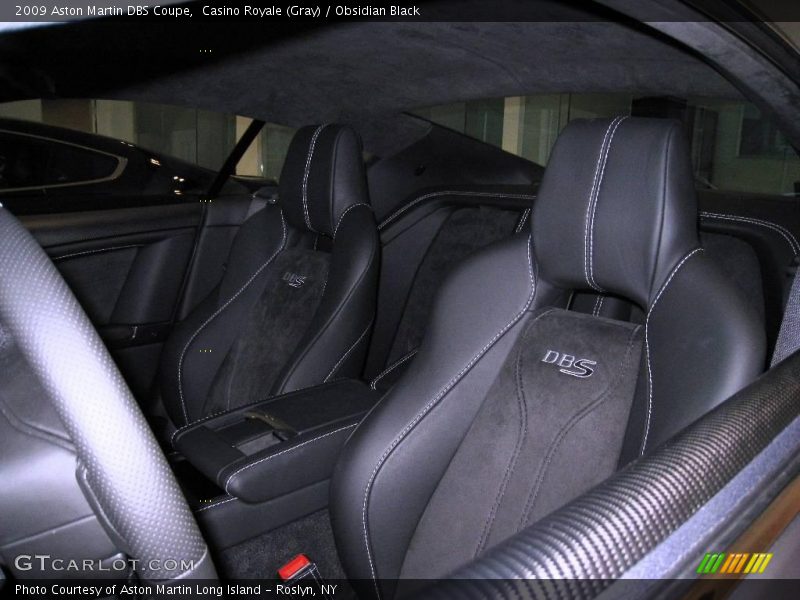 Casino Royale (Gray) / Obsidian Black 2009 Aston Martin DBS Coupe