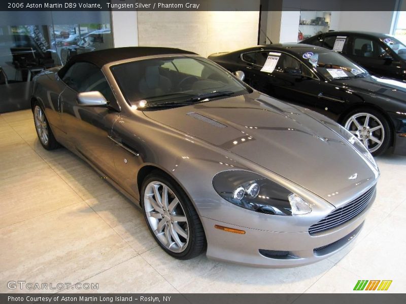 Tungsten Silver / Phantom Gray 2006 Aston Martin DB9 Volante