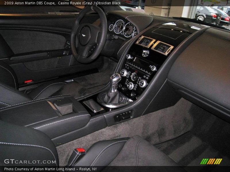 Casino Royale (Gray) / Obsidian Black 2009 Aston Martin DBS Coupe