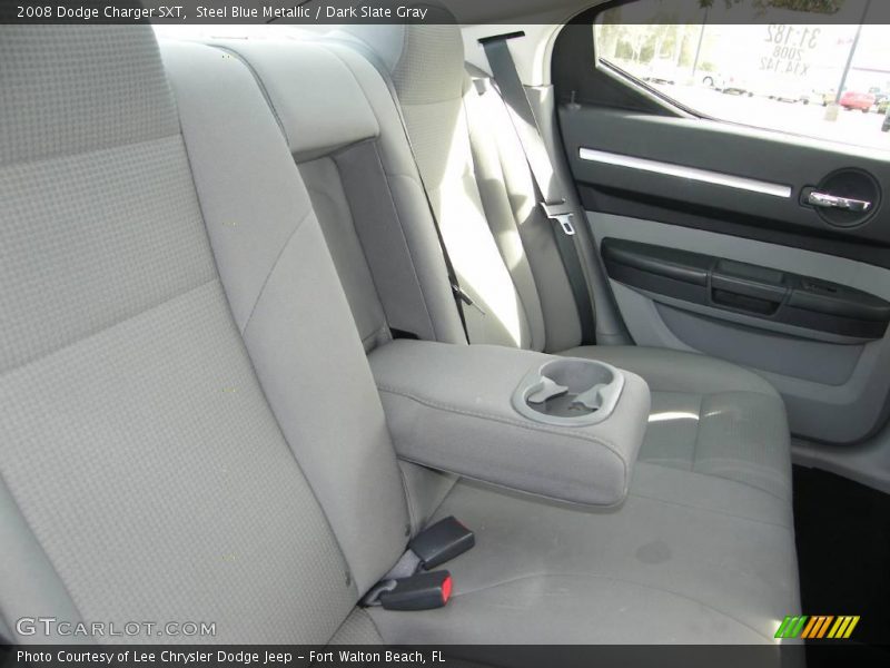 Steel Blue Metallic / Dark Slate Gray 2008 Dodge Charger SXT