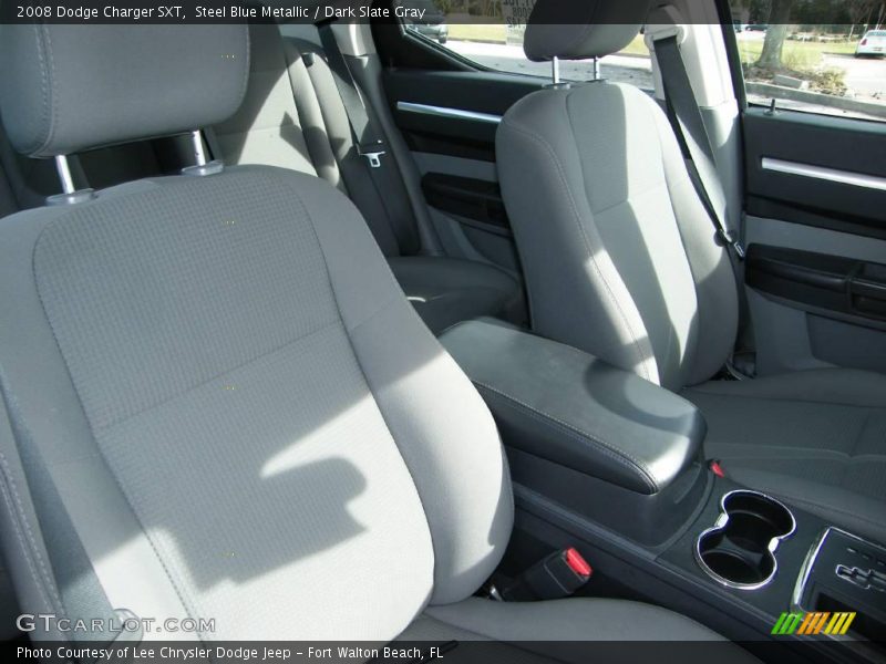 Steel Blue Metallic / Dark Slate Gray 2008 Dodge Charger SXT