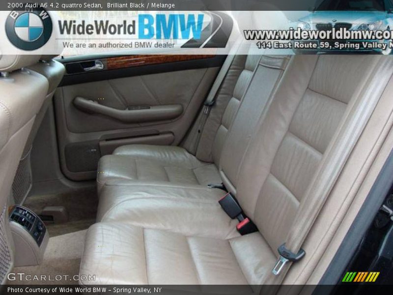 Brilliant Black / Melange 2000 Audi A6 4.2 quattro Sedan