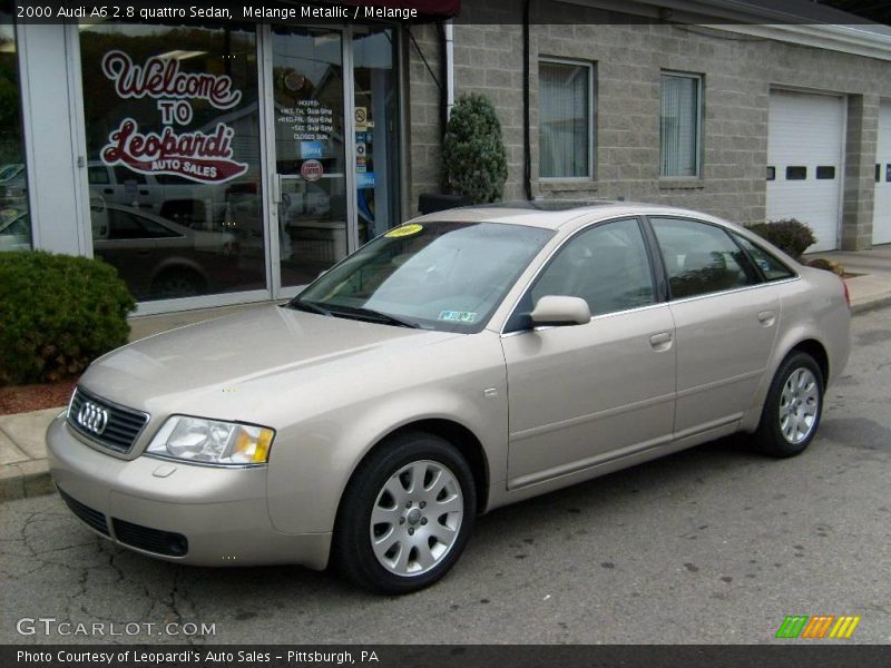 Melange Metallic / Melange 2000 Audi A6 2.8 quattro Sedan